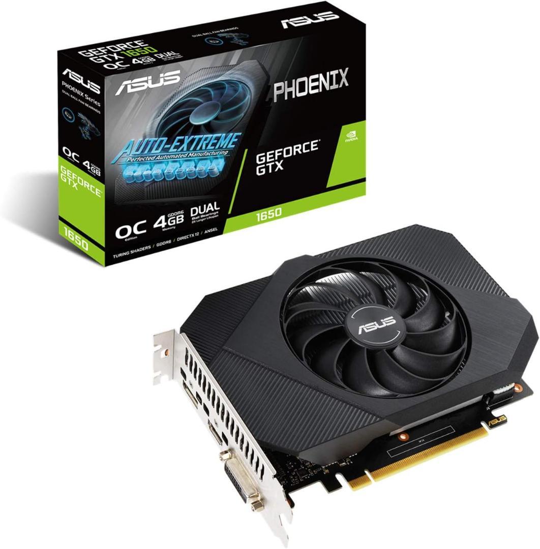 グラフィックボード・グラボ・ビデオカード ASUS GeForce GTX 1650 4GB