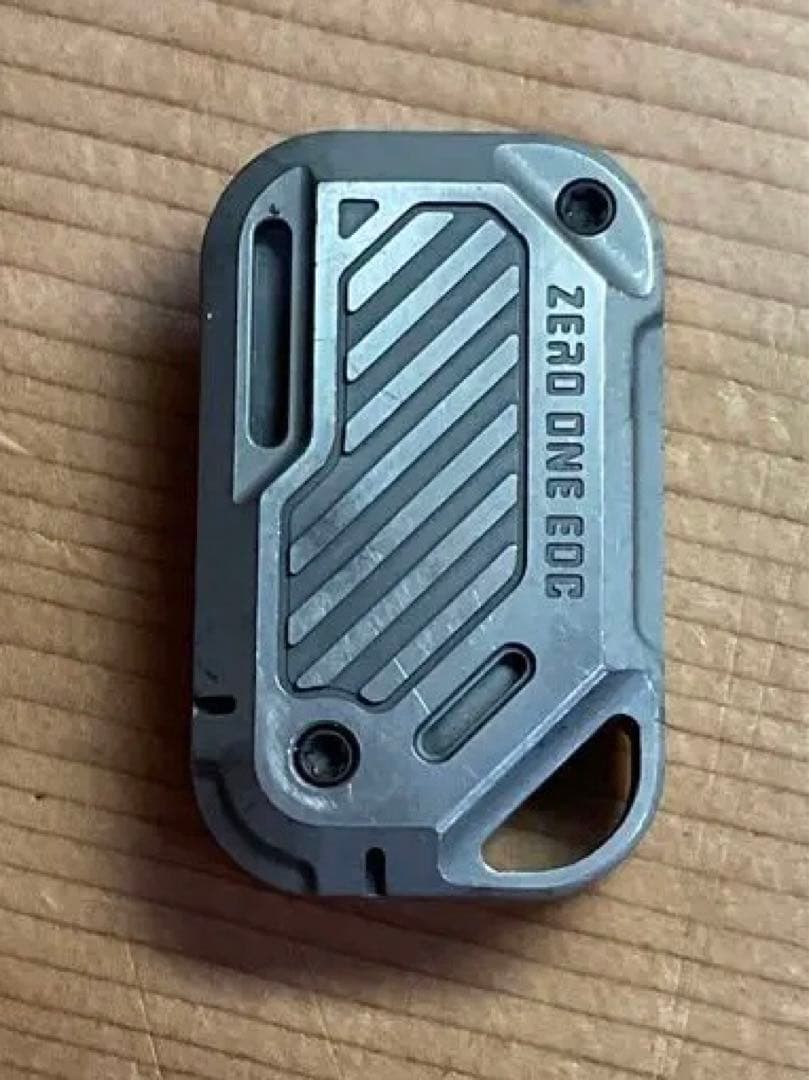 01 ZERO ONE EDC POP フィジェット トイ スライダー チタン