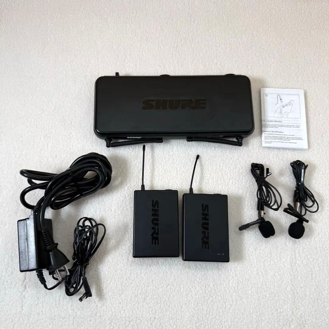 動作確認済　SHURE SVX88 SVX1 JB1 ワイヤレスシステム