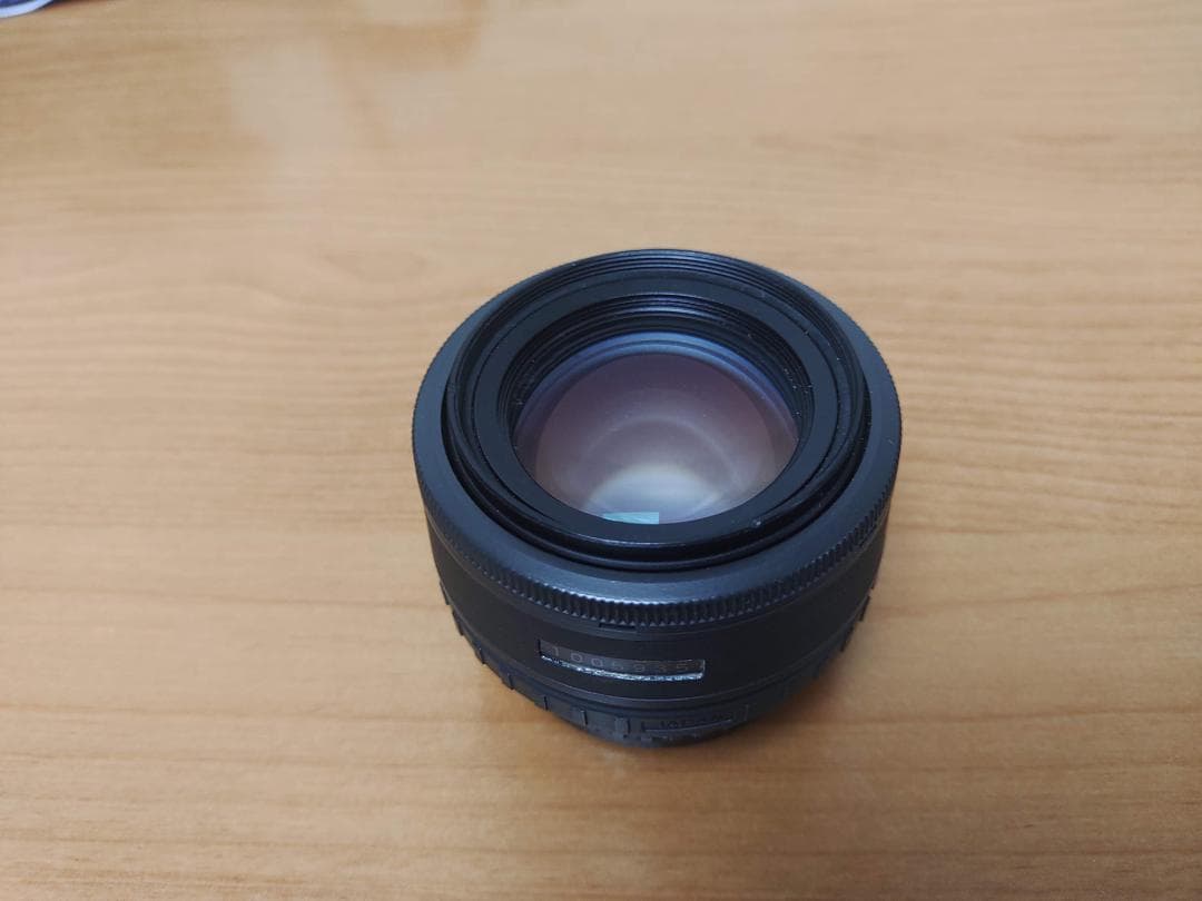 SMC PENTAX-Fレンズ 1:1.4 50mm 淵3か所歪みあり