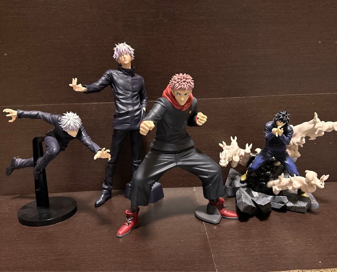 ナルト➕ハンターハンターその他フィギュアまとめ売り。箱無し