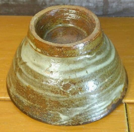 人間国宝 金城次郎 壷屋焼ぐい呑(笑魚紋ぐい呑）栞 共箱 壺屋焼 やちむん 美品