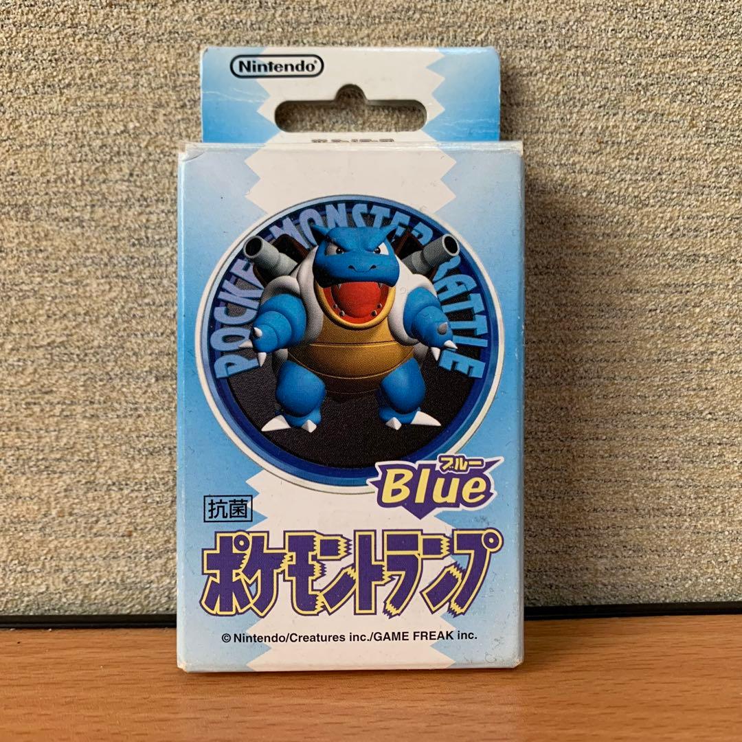 ポケモントランプ ブルー 青 カメックス 1998年 任天堂