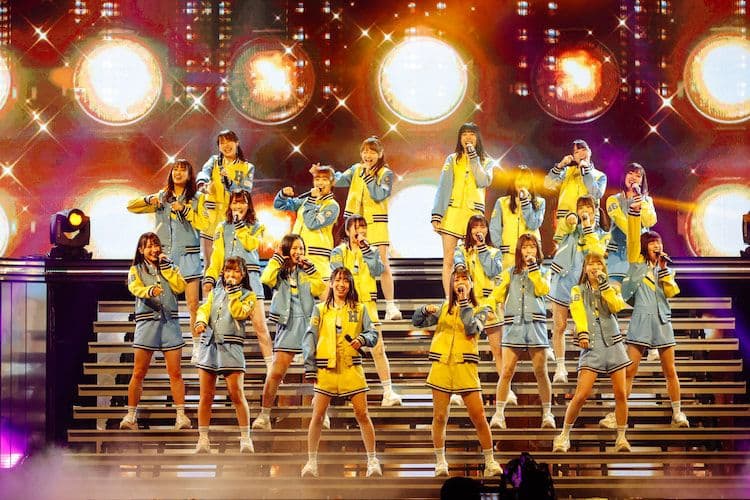 【XXLサイズ】ひな誕祭 スタジアムジャンパー イエロー 日向坂46