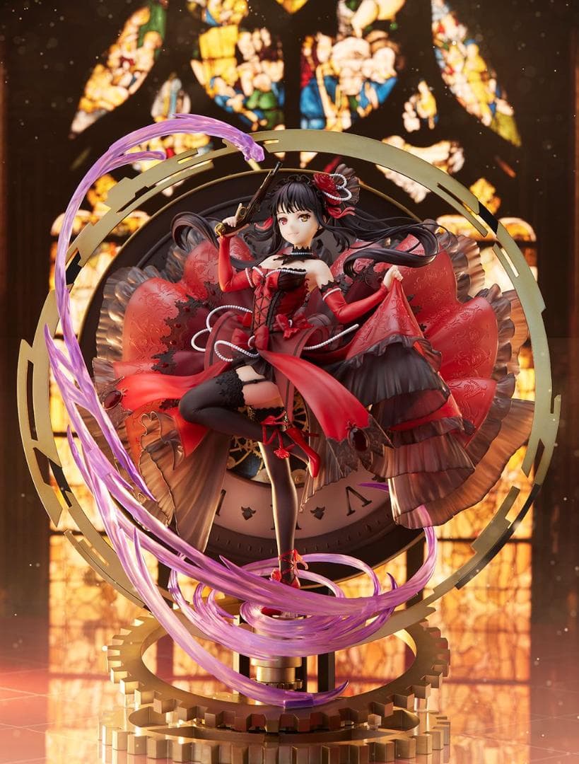 時崎狂三 Pigeon Blood Ruby Dress Ver. フィギュア