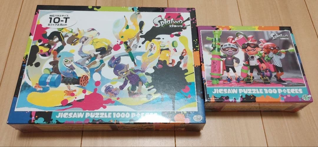 スプラトゥーン　初代　パズル　300ピース・1000ピース　未使用