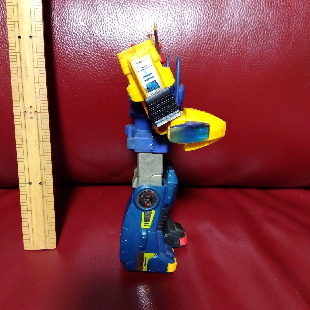 銀河烈風バクシンガー　合金　　４０年前の、ロボットフィギュア