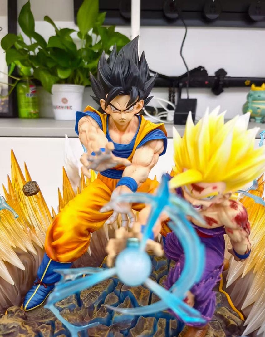 ドラゴンボール 孫悟空 ガレキ ガレージキット スタチューX③②①