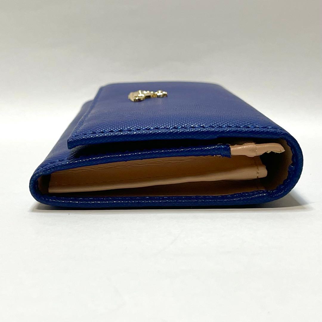 【いちごちゃん】Vivienne Westwood 二つ折り財布 ブルー