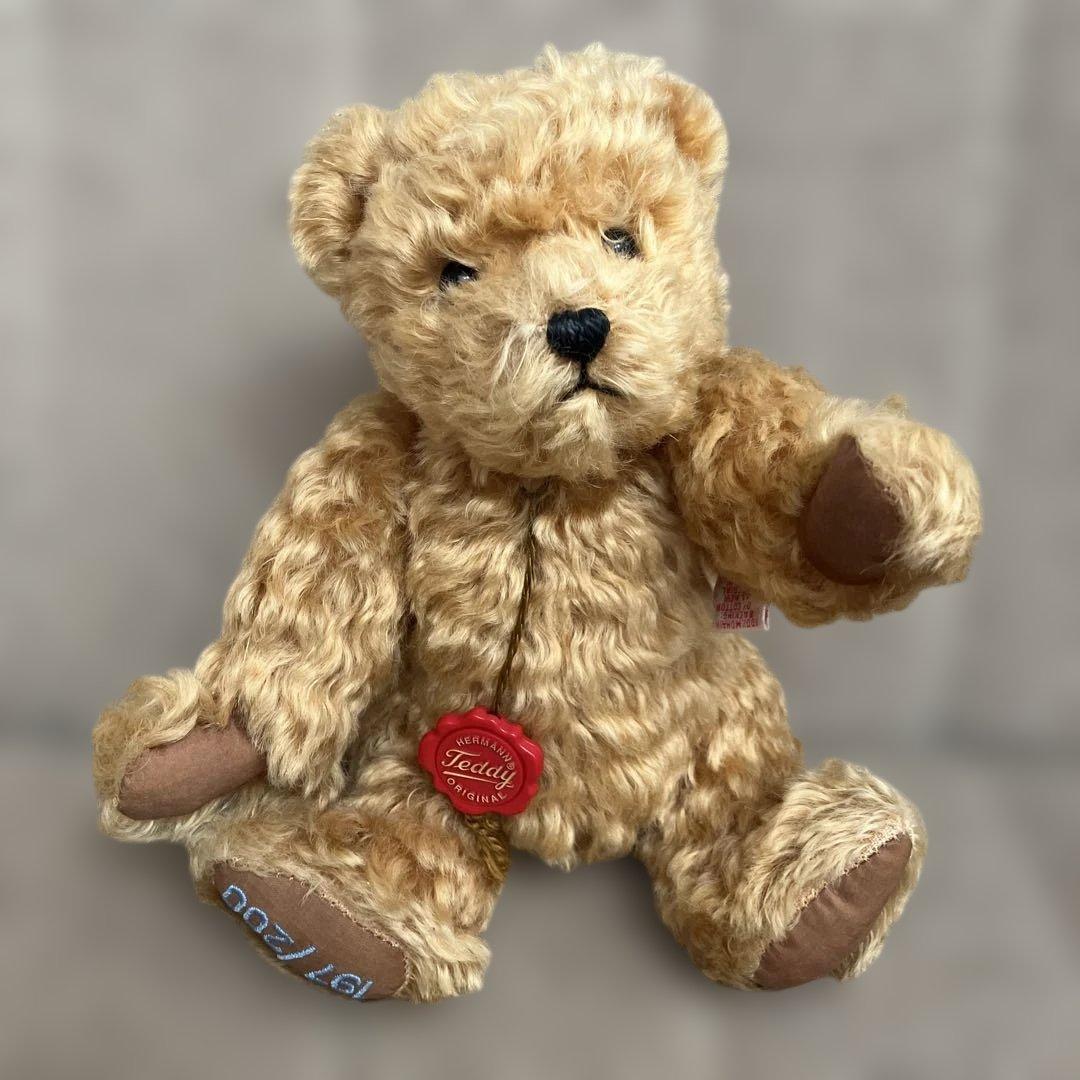 Hermann Teddy ぬいぐるみ オリジナルタグ付き　限定