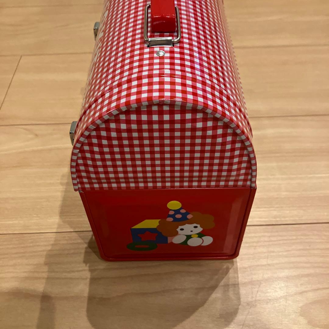 【新品未使用】レトロ　レア　HELLO KITTY キティちゃん　缶バッグ