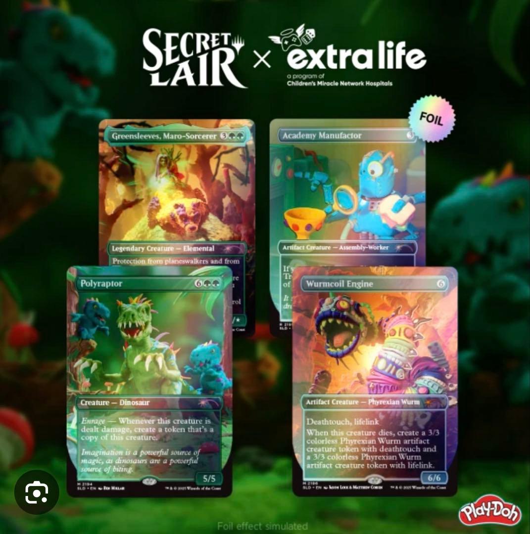 マジック：ザ・ギャザリング Secret Lair x Play-Doh MTG Foil Edition