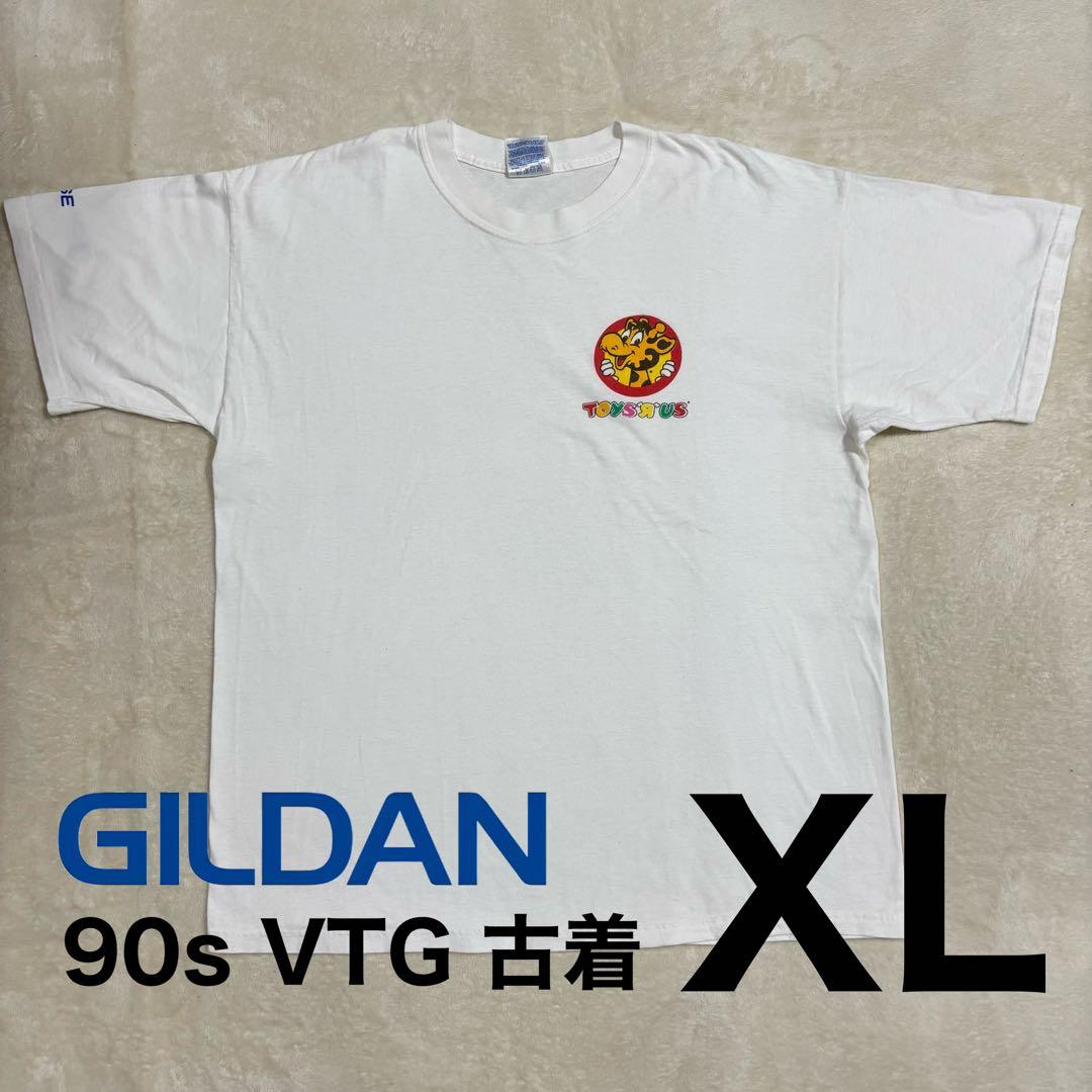 古着 90s TOYSRUS トイザらス CHASE 企業コラボ Tシャツ XL