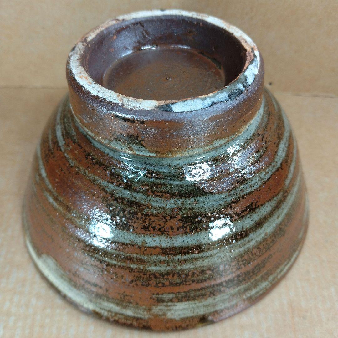 【本物保証】金城次郎 壷屋焼 魚文茶碗 共箱 美品 栞 人間国宝 壺屋焼 マカイ