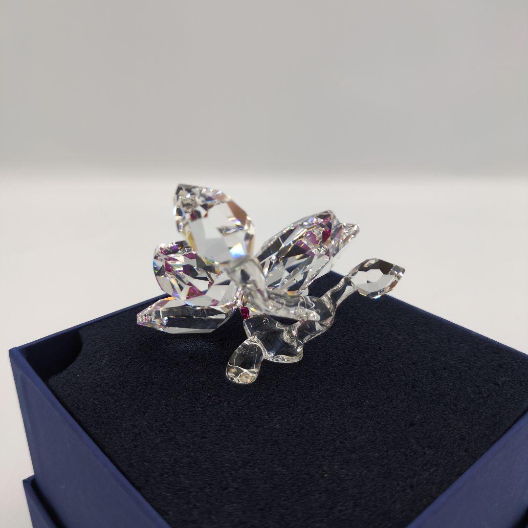 廃盤　美品　SWAROVSKI　オーキッド　ブロッサム　胡蝶蘭　クリスタル