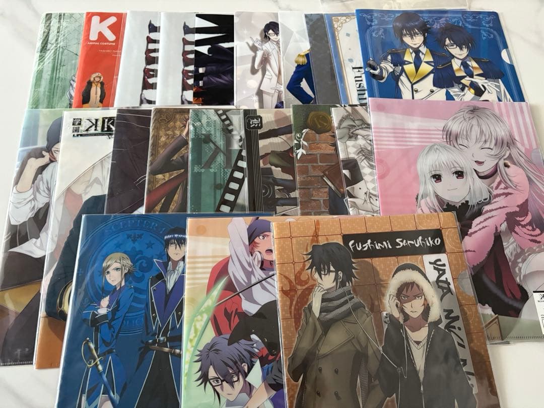 アニメK クリアファイル　アニくじ 特典 イベント FC