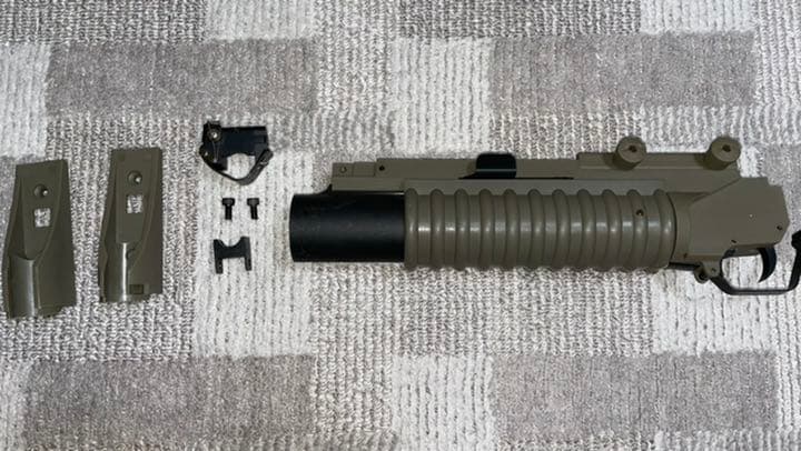 M203 グレネードランチャー (箱、取扱説明書、付属パーツ付)