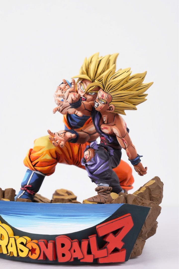 二次元リペイント ドラゴンボール フィギュア 親子かめはめ波 プルーヴィー