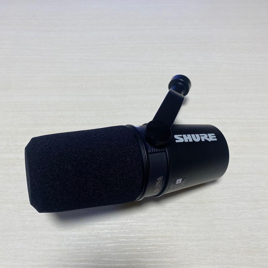 SHURE MV7+ ポッドキャストマイク/メーカー保証11ヶ月