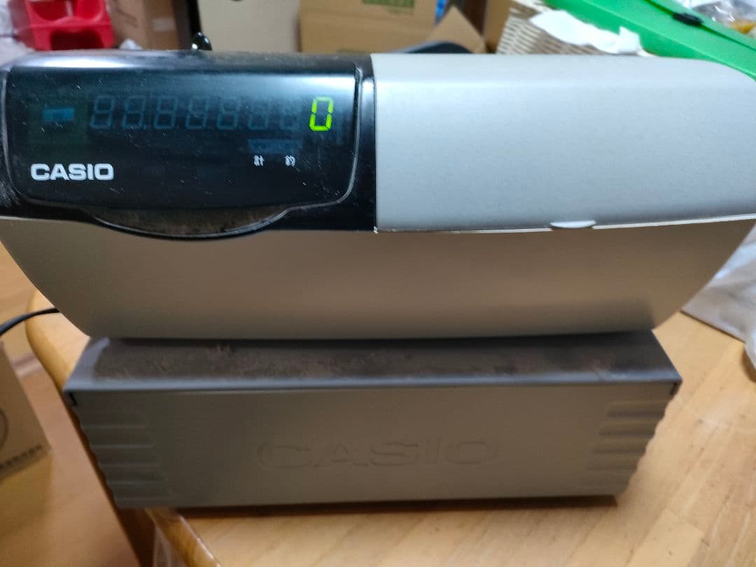 CASIO TK-110 レジスター グレー