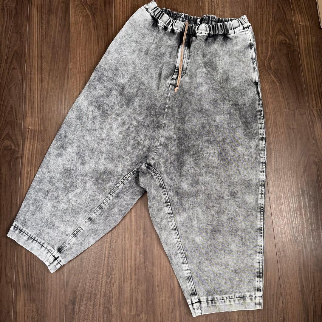 20SS BLACK COMME des GARCONS デニムサルエルパンツ