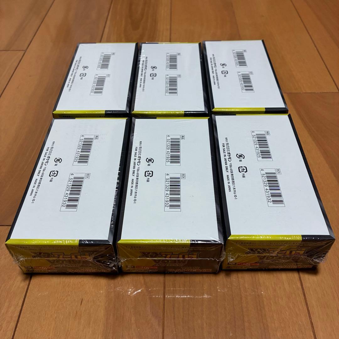 ポケモンカード　MEGA ドリームex 6BOX シュリンク付
