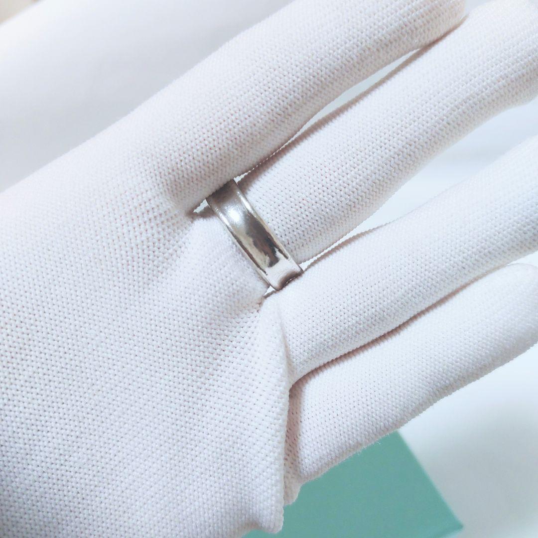 Tiffany ナローリング メンズリング ナローリング 18.5号