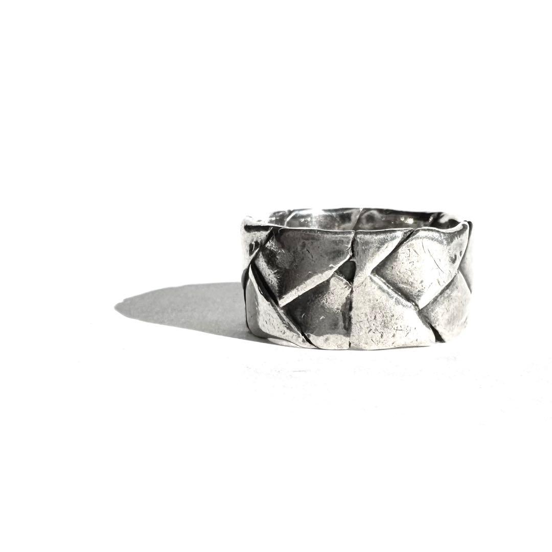 アクセサリー Mexcican Silver 925 Mesh Ring Vintage