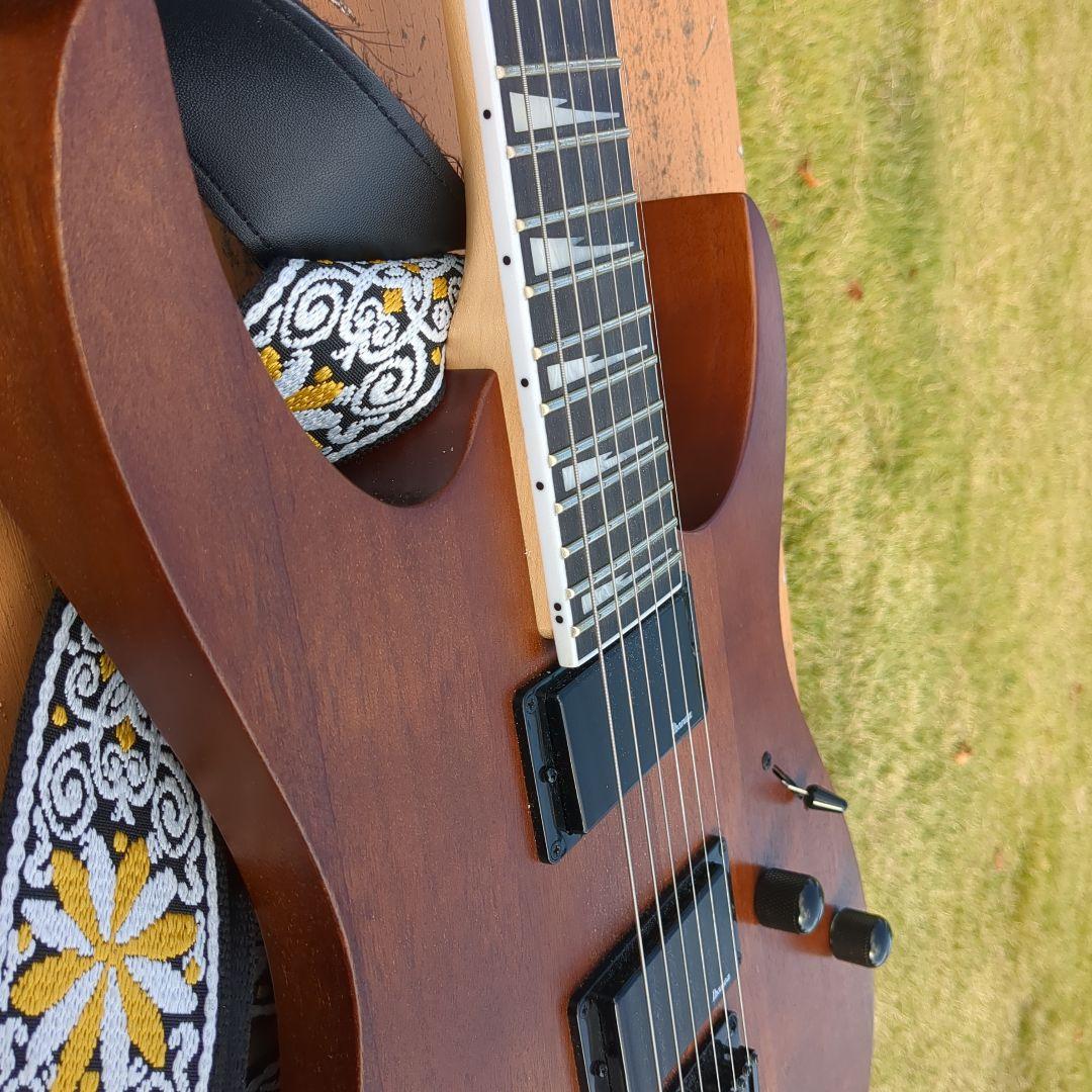 Ibanez エレキギター ブラウン 専用ケースと ストラップ付属