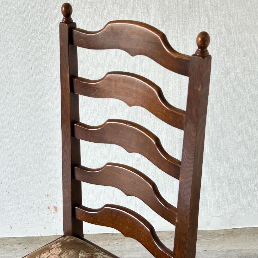 イギリス アンティーク 家具 ラダー チェア 1960年頃 椅子 585A2
