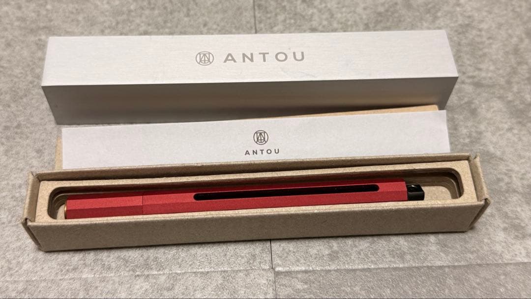 ANTOU 日本限定カラー ボールペンC ミニ マルチアダプタブルペン 唐紅
