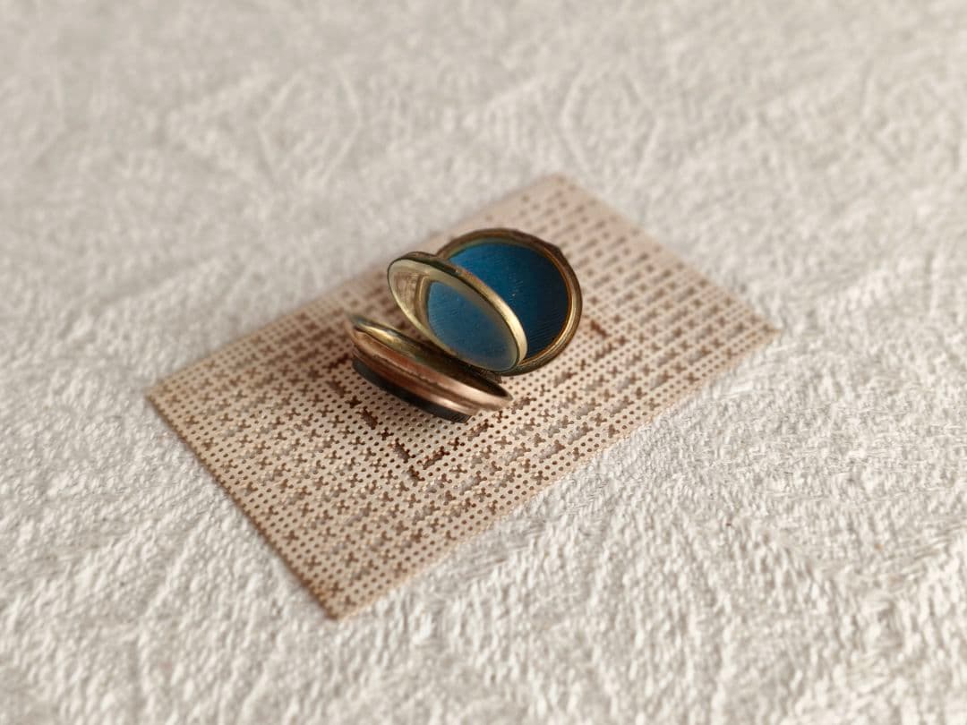 【チョコメルさま】vintage ✙ * クロス ロケット ペンダントトップ
