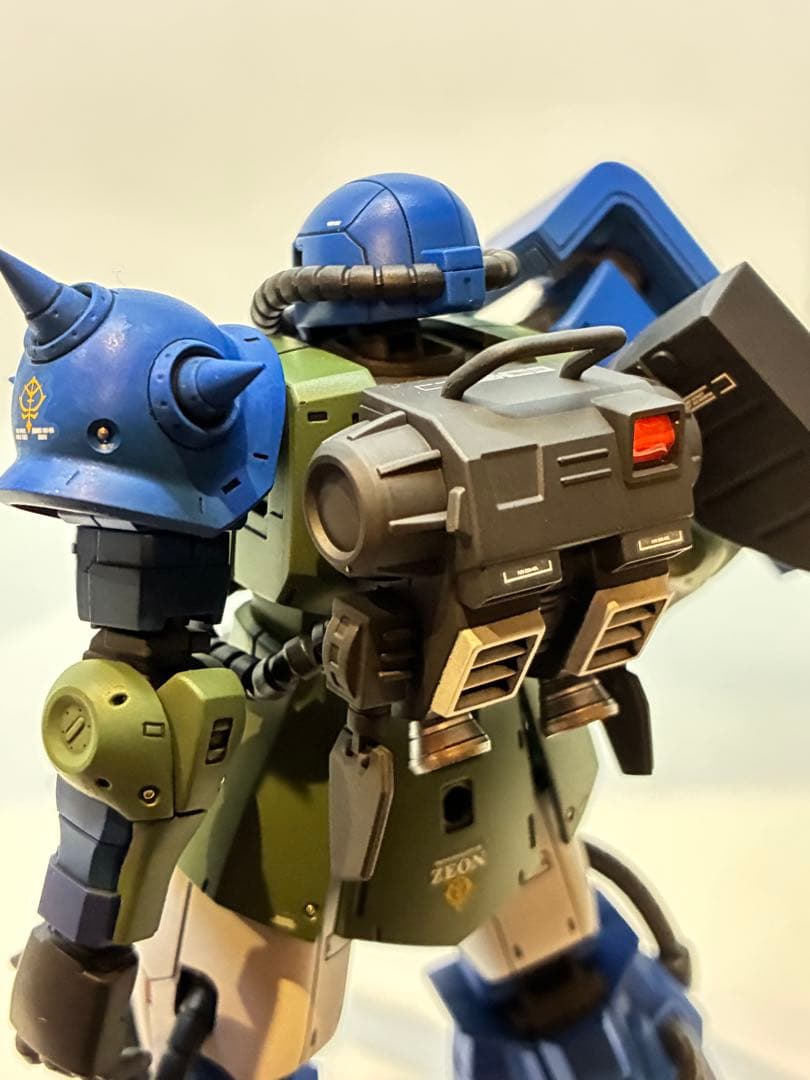 HGリックドム、高機動型ザク2 塗装改修済　完成品　ガンプラ