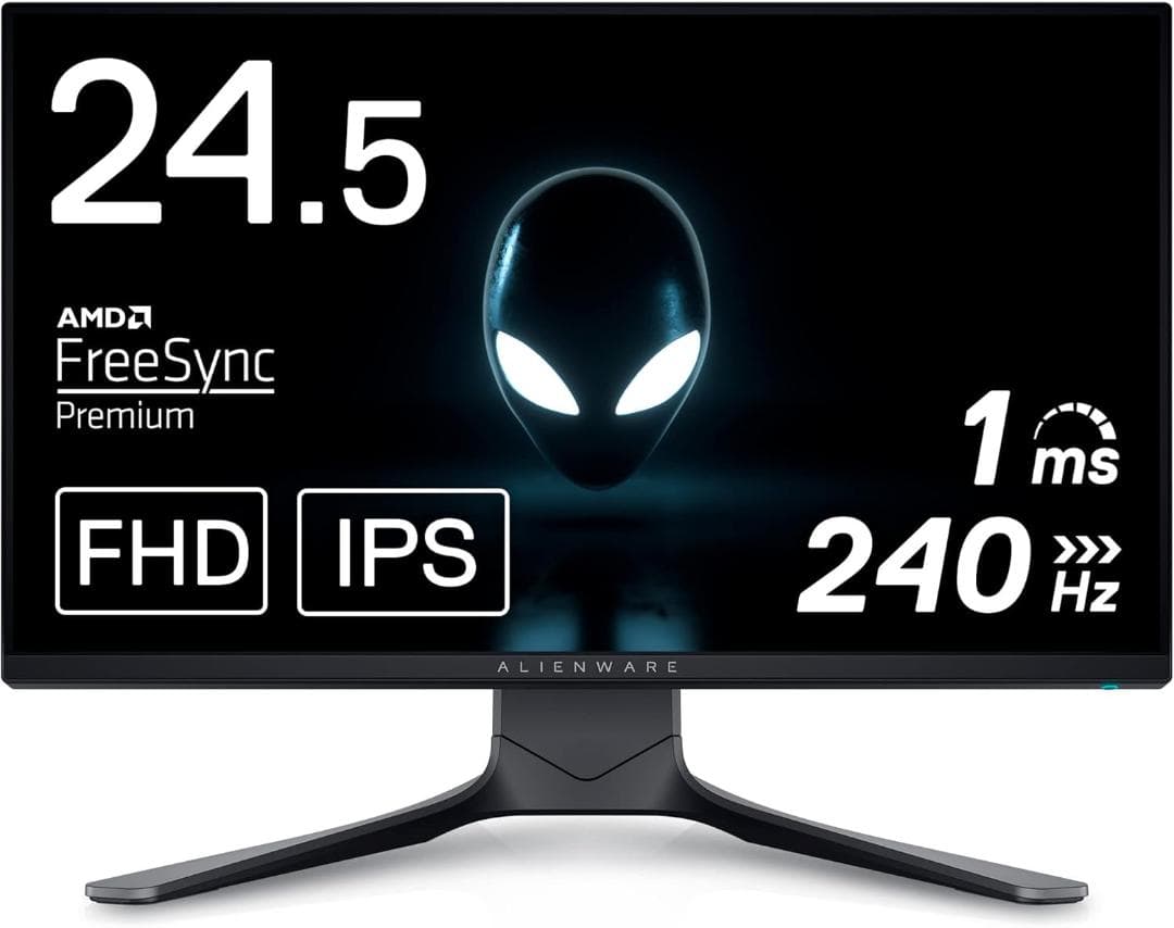 Dell ALIENWARE AW2521HF 24.5インチ ゲーミングモニタ