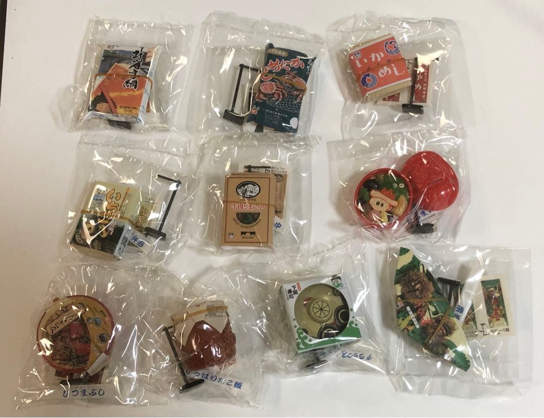 リーメント 日本縦断 駅弁紀行 ノーマル全10種 ぷちサンプル 未開封