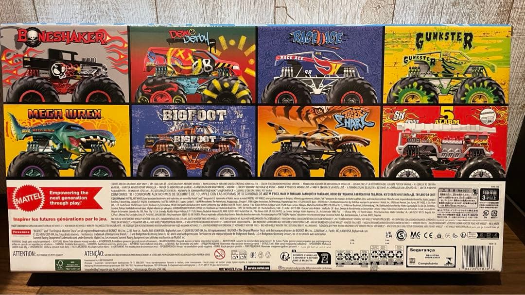 新品未開封　ホットウィール　モンスタートラックセット