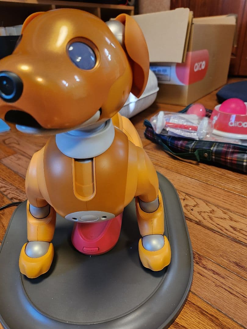 美品ソニー【aibo】アイボ/ロボット/ERS-1000 /キャラメル限定