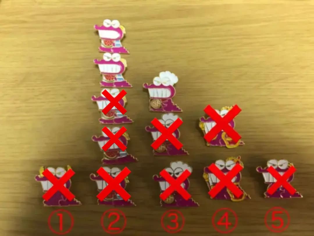 チョコビのおみせ　ワニ山さん　おもいでチョコビピンバッジ　1つ¥600