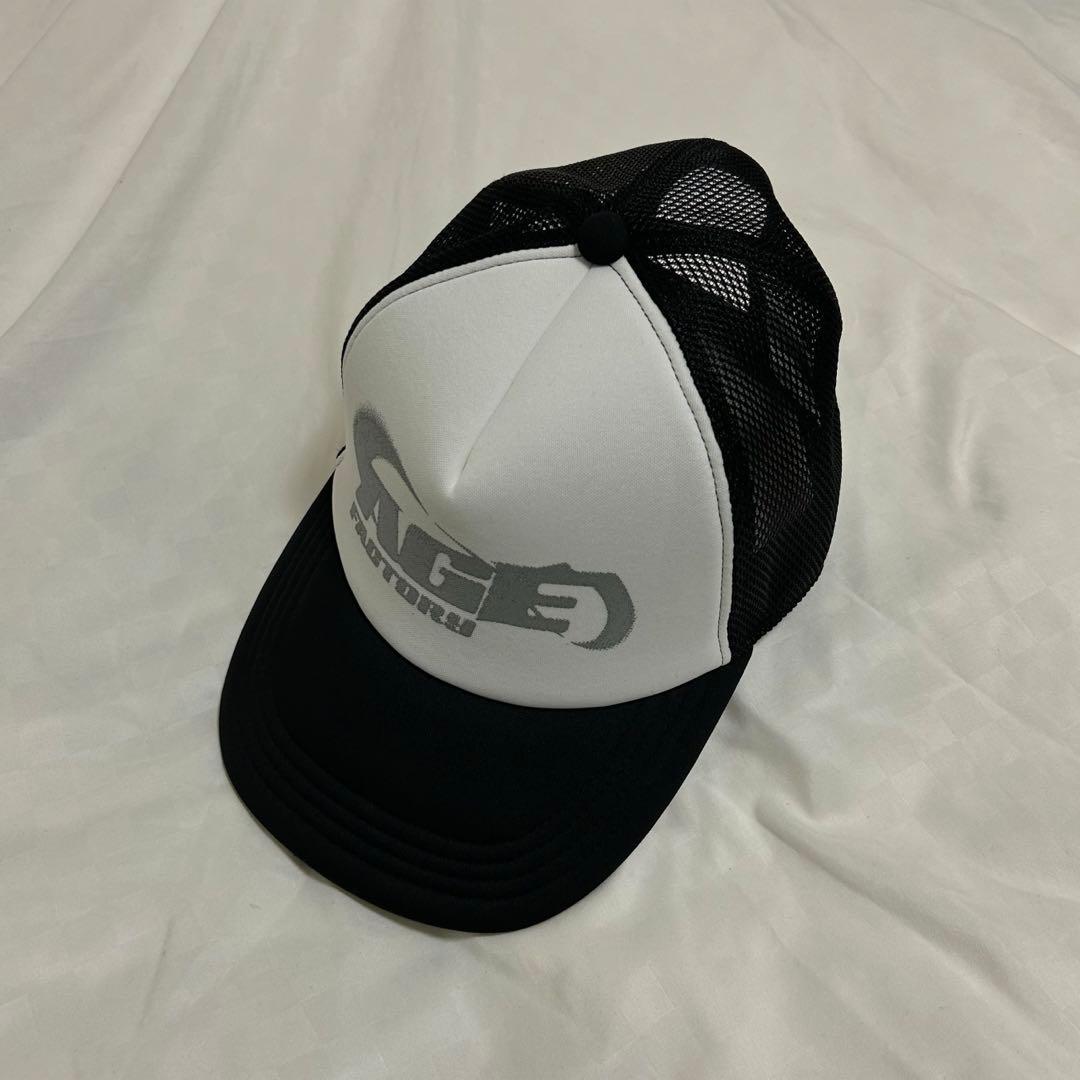 Age Factory メッシュキャップ 白 エイジ