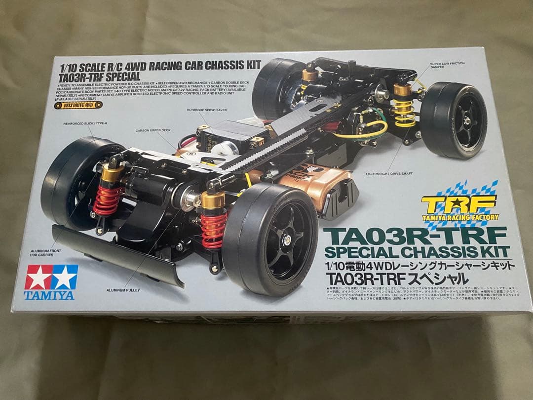 タミヤTA-03R-TRFスペシャル　ベンツCLK-GTRボディ 未使用品