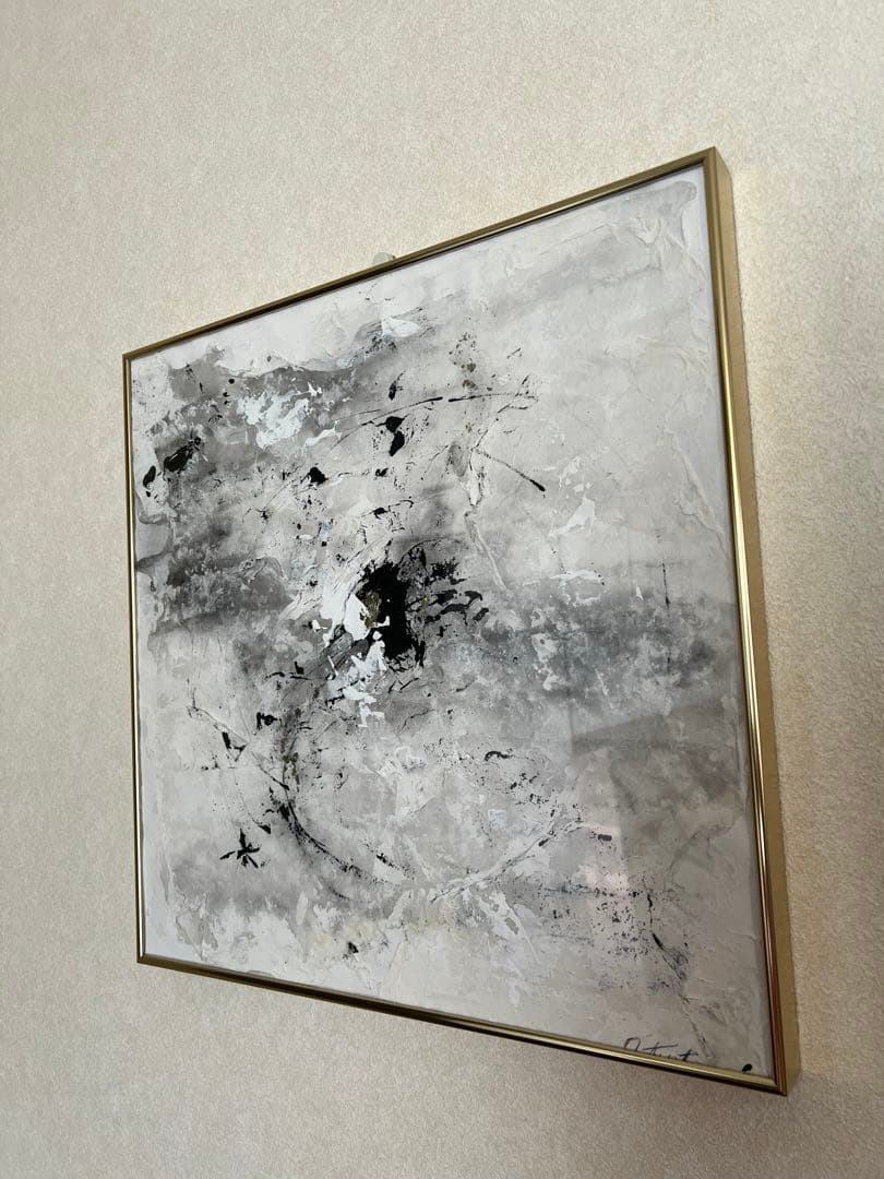 原画/額装済み/和風/禅/絵画/アート/抽象画/ニュアンス/モダン/ホテル/内装