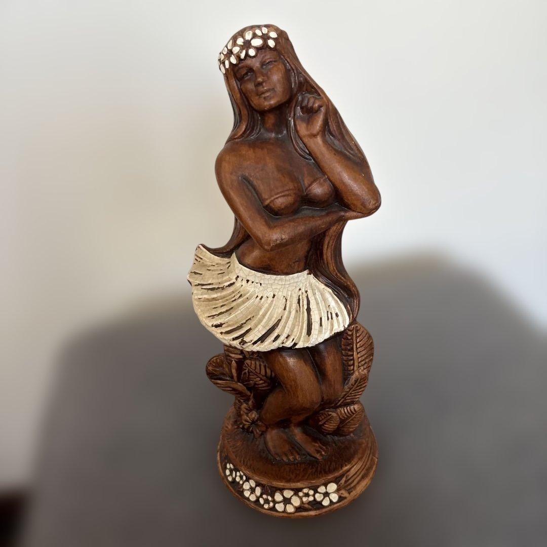 彫刻・オブジェ Treasure Craft Hula Girl Hawaii 04