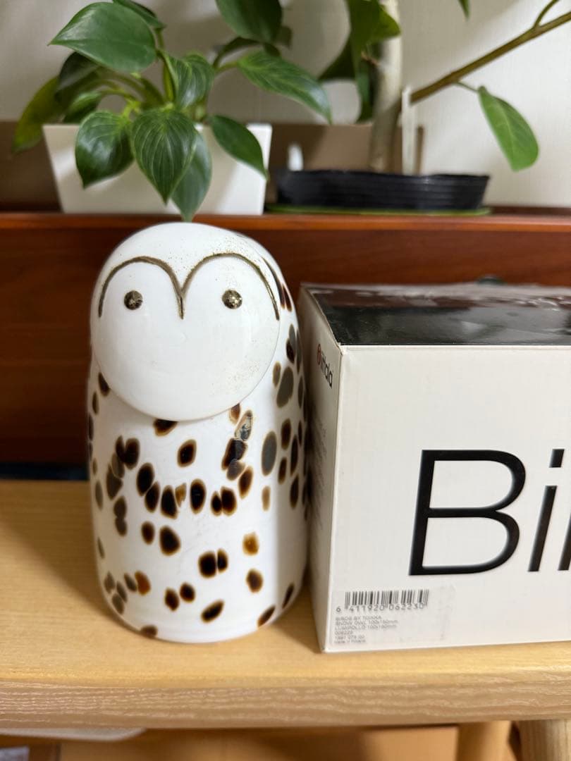  イッタラ　バード　owl white オウル　フクロウ