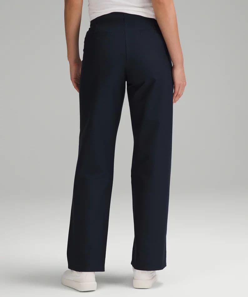Lululemon ネイビー ワイドパンツ (新品タグ付き)