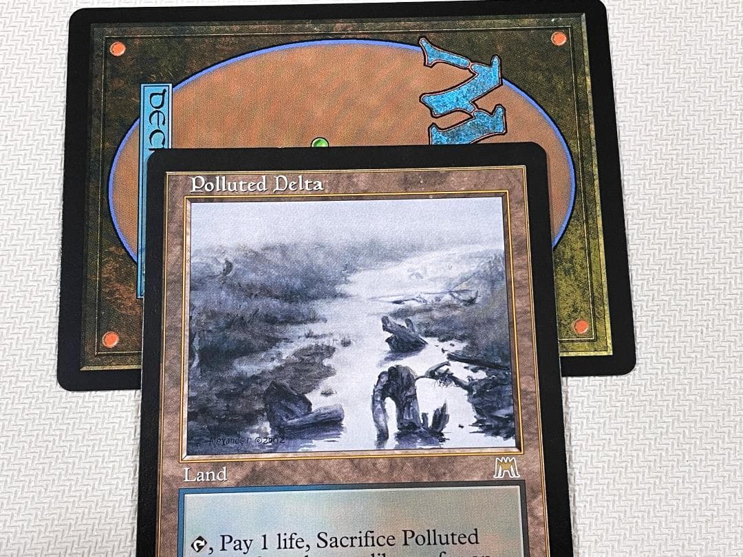 MTG 汚染された三角州 旧枠 英語