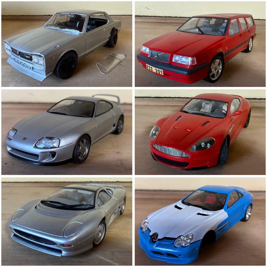 【O-1955】タミヤ プラモデル 車 6個セット 1/24 ジャンク