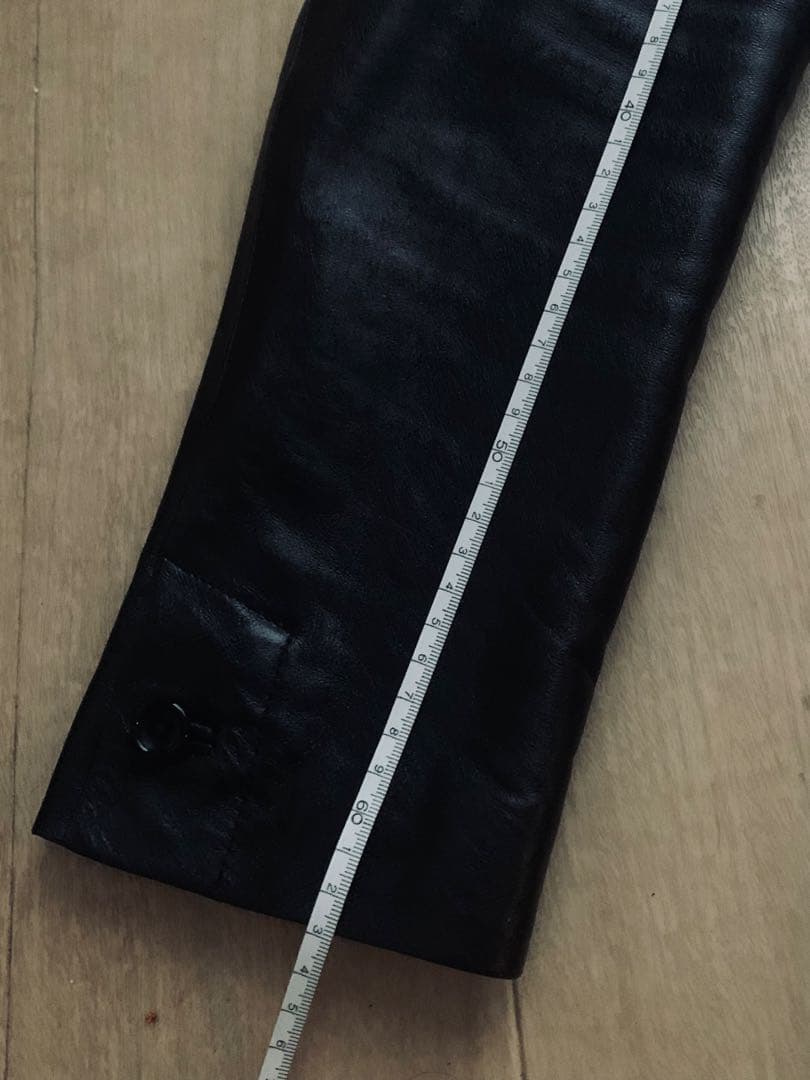 希少サイズ！5351プールオム人気完売！定価8万ON/OFF自在レザージャケット