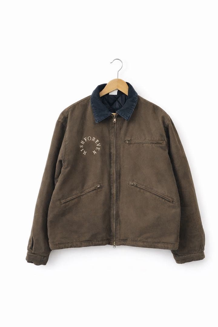 wish for ever ダックジャケット ブラウン M