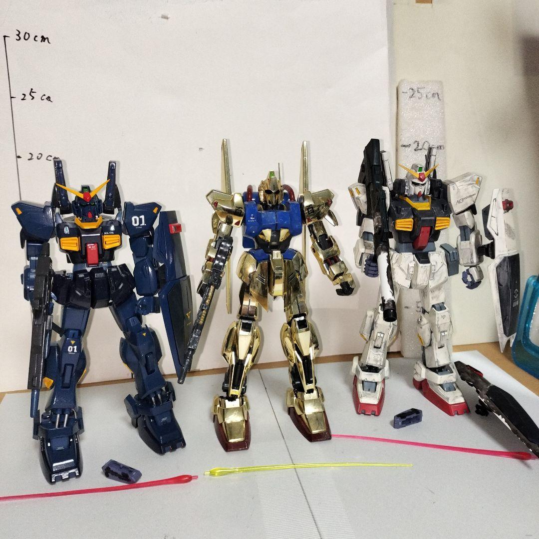 MG 1/100 百式 ガンダムMk-Ⅱ ver2.0 ティターンズ 塗装完成品