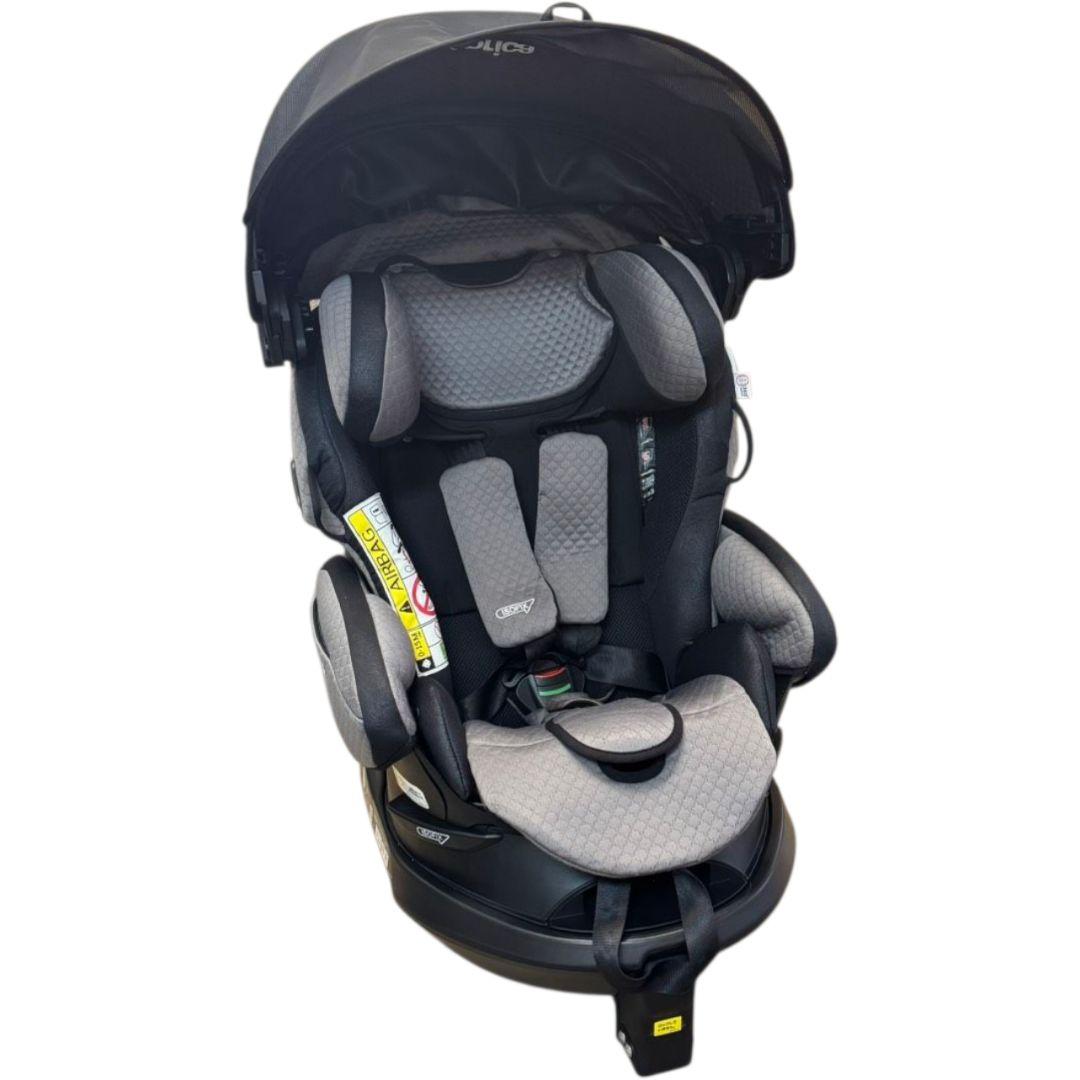 【クリーニング済】アップリカ ISOFIX 360°セーフティープレミアムAB
